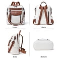 thumbnail image 2 of Mochila Shrie Fashion de piel para mujer, color negro, 2 of 6