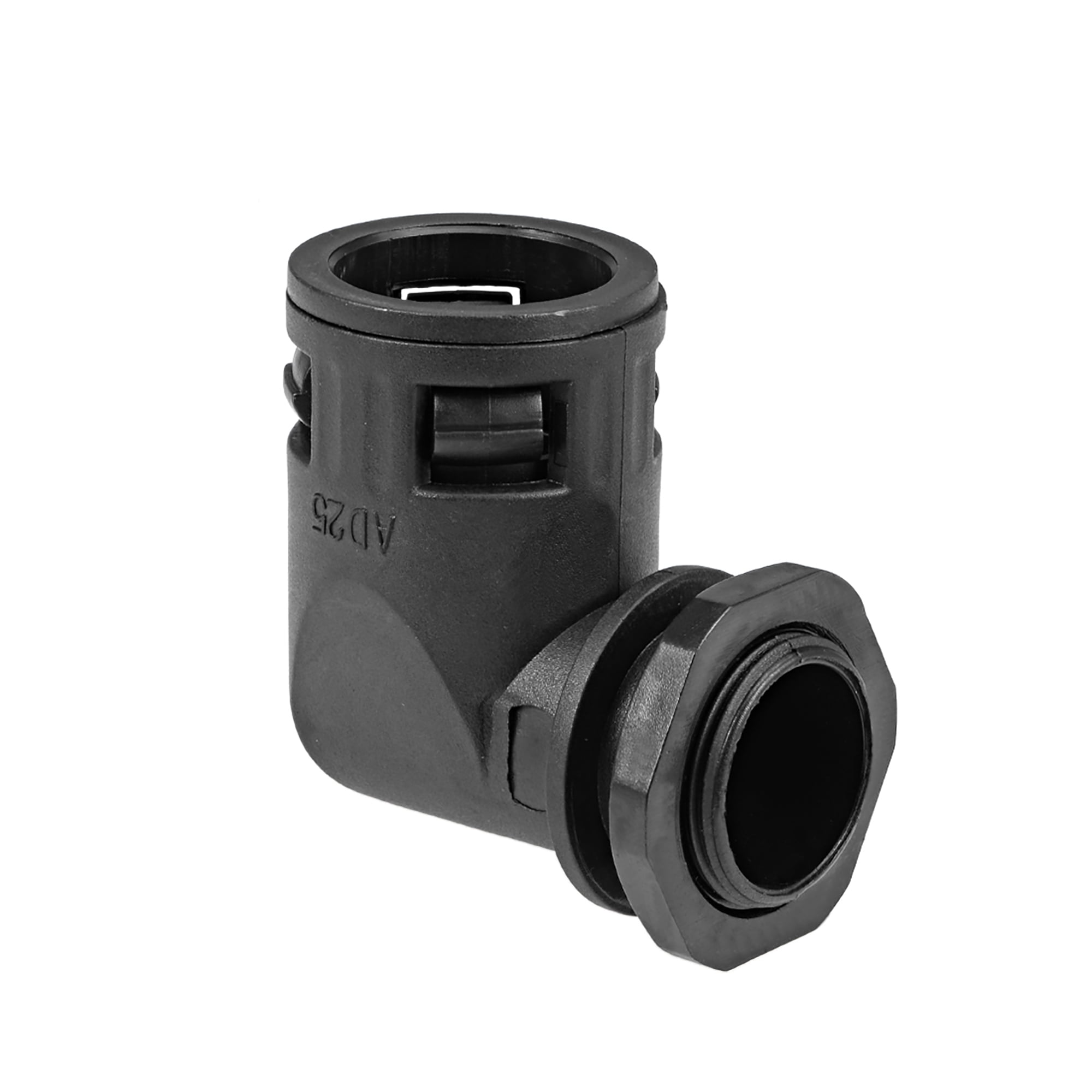 Corrugated Tube Connector 90 Degree AD25 Conduit Hose Joint Clamp