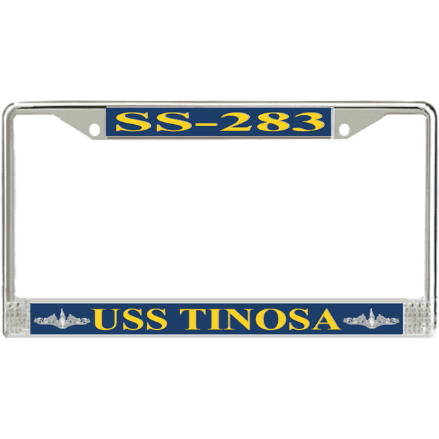 USS Tinosa SS283 License Plate Frame