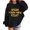 0#$-Black494, variant on Hiijoy Unisex Kids Hoodie Letter Print Long Sleeve Sweatshirt for Boys Girls, Black, Sizes 3-10