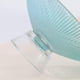thumbnail image 4 of Cuencos de vidrio YONGSHENG con patrón de rayas azul claro mediano, 4 of 5