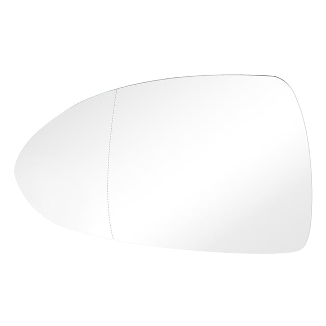 Unique Bargains Espejo retrovisor con calefacción para vehículo izquierdo con placa trasera para Opel Corsa D 2006-2014 1426558