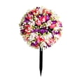 thumbnail image 1 of Lipstore Artificial Flowers Ball Bush Backyard Decorations Garden Faux Greenery Shrub E, 1 of 8