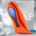 thumbnail image 4 of Plantilla Zapato para Botas Ortopédica Fascitis Plantar Plantillas Ortopédicas 1 Par Soporte El Con Absorción Impactos Corredores Y Atletas, 4 of 9