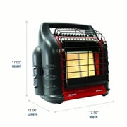 18,000 BTU Big Buddy Portable Propane Heater (No Fan)