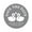 Gray, variant on Darling Souvenir Round 45 Pcs Loving Swans Save The Date Stickers Personalized Bride Groom Names And Date Envelope Seals - Green