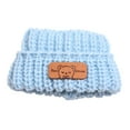 thumbnail image 4 of yotijay 17cm Doll Hat Doll Accessories Pretend Your Own Dolls Cute Doll Hat Doll Knitted Hat for 6.69inch Doll Blue, 4 of 9