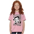 thumbnail image 5 of Betty Boop Kanji Hashtag Attitude Girls Kids T Shirt Tees Teen Brisco Brands XS, 5 of 6
