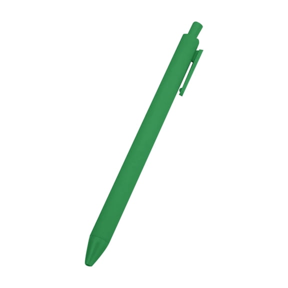 Retractable Gel Pens, 1.0mm Medium Point Color Pens for Home and Office Use, Grass Green