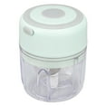 thumbnail image 3 of Mini Procesador De Alimentos, Evita Arañazos Capacidad De 250 Ml Cerradura De Seguridad De Acero Inoxidable 304 Mini Picadora De Ajo Para Verduras, 3 of 9