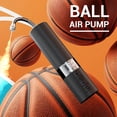 thumbnail image 2 of Bomba de aire Bomba de bola de aire eléctrica, bomba de bola portátil con batería con agujas de pantalla LCD Mini bomba de aire de 12 PSI para baloncesto fútbol voleibol rugby, 2 of 8