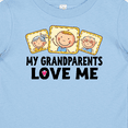 thumbnail image 4 of Inktastic My Grandparents Love Me Boys or Girls Baby T-Shirt, 4 of 5