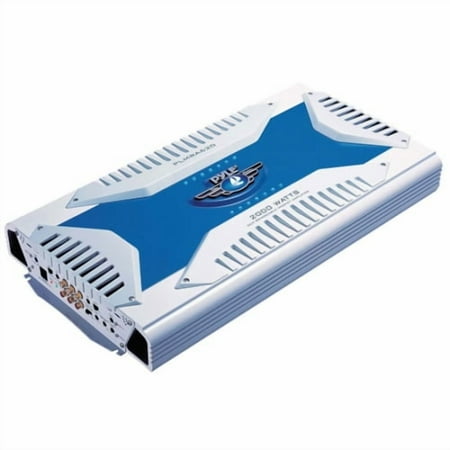 PYLE PLMRA620 - Elite Series Waterproof Amplifier, Bridgeable 2000 Watt 6-Channel Amp
