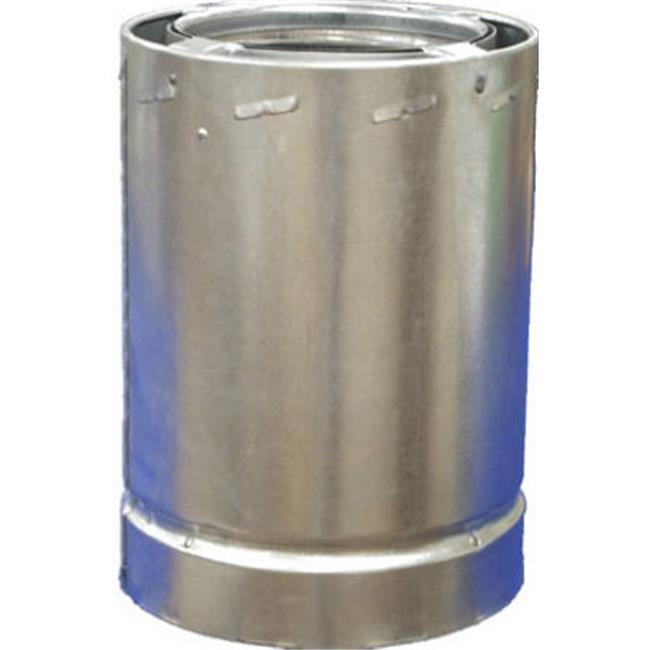 Airjet 6S4 6 in. x 4 ft. All Fuel Triple Wall Chimney Pipe Walmart
