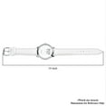 thumbnail image 7 of STRADA Japanese Movement Dial Watch with White Color Faux Leather Strap Size 7.5-9.0" (40.38mm) Birthday Christmas Gifts, 7 of 7