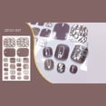 thumbnail image 1 of Kiplyki Wholesale Toe Nail Stickers Toe Nail Stickers Bronzing Imitation Diamond Nail Stickers, 1 of 2