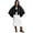 Black, variant on HNMKIU Women Lightweight Shawl Wrap Elegant Cloak For Gatherings Spun Silk Cape With Sophisticated Drape Wraps Dark Green,30×25