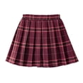 thumbnail image 4 of RTKFRFLM Girls Back to School Pleated Skirt Academy Style High Waisted Uniform Tennis Skater Short Skirt 3-8 Years, 4 of 4