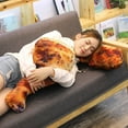 thumbnail image 7 of Grilled Chicken Leg Pillow Toy Realistic Food Cushion for Sofa Bedroom, 7 of 7