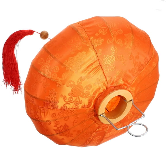 SILENRADAWN 1Pack Flocked Cloth Lantern For Holiday And Party Decorations 75.0X35.0X35.0In