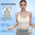 thumbnail image 2 of Back Brace Posture Corrector for Women and Men - Effective Straightener for Scoliosis, Hunchback Correction, Lower Back Pain Relief, Spine Alignment, and Posture Training, 2 of 7