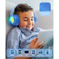 thumbnail image 7 of Kid Odyssey Bluetooth Headphones for Kids, Safe Volume Control, LED Lights, School Supplies, New, 7 of 7