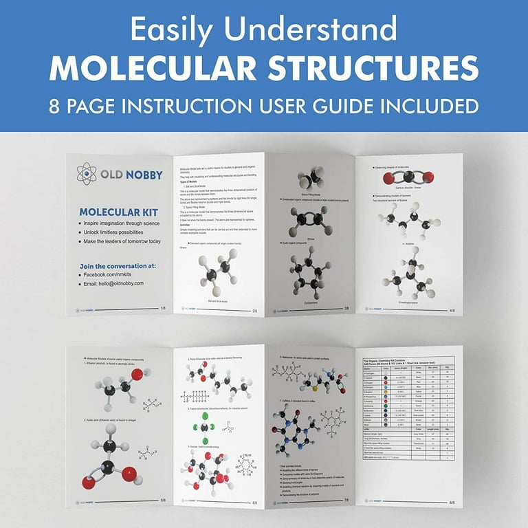 Chemistry molecular model kit 2025