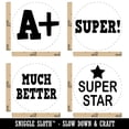 thumbnail image 2 of Teacher School Motivational Encouragement Improvement Rubber Stamp Set for Scrapbooking Crafting Stamping - Medium 1 Inch, 2 of 7