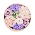 thumbnail image 4 of Caja de Flores de Rosa de Jabón, Regalos únicos para Cumpleaños, Día de La Madre, Día de San Valentín, Fiesta de Acción de Gracias, Aniversario de Bod Violeta, 4 of 8