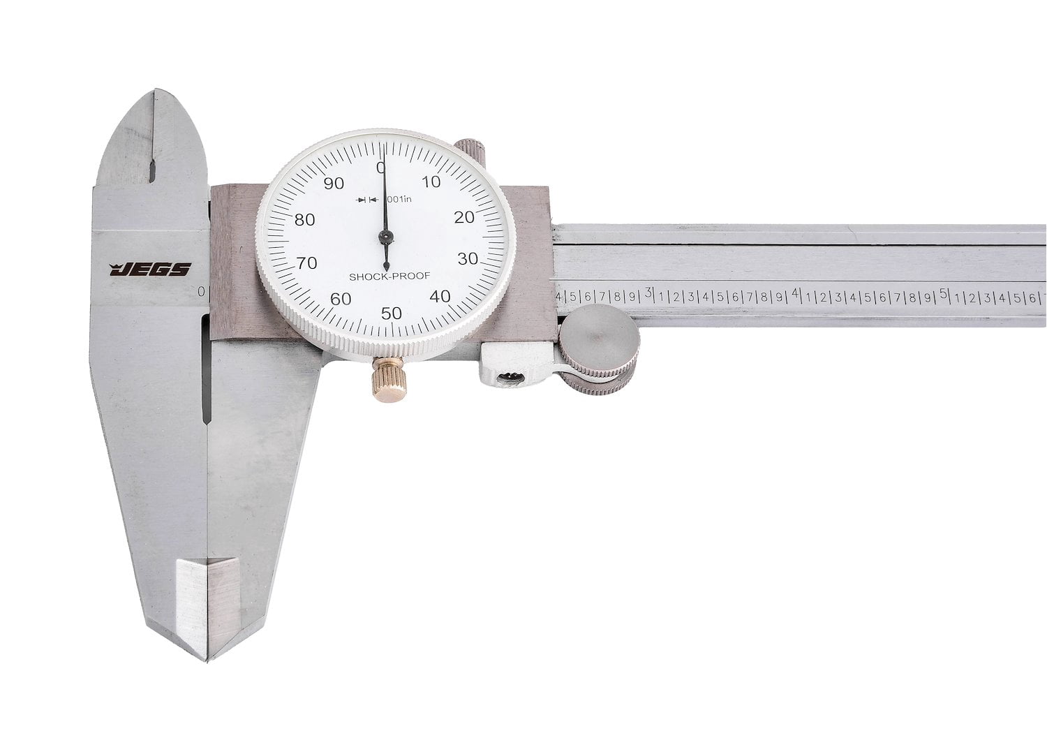 JEGS Dial Caliper with Case [0-12 in. Range]