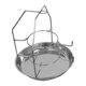 thumbnail image 4 of Cesta para cenizas, bandeja resistente, contenedor portátil multifuncional de acero inoxidable robusto Altura 325 cm, 4 of 9