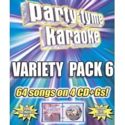 Party Tyme Karaoke: Variety Pack 6 (CD)