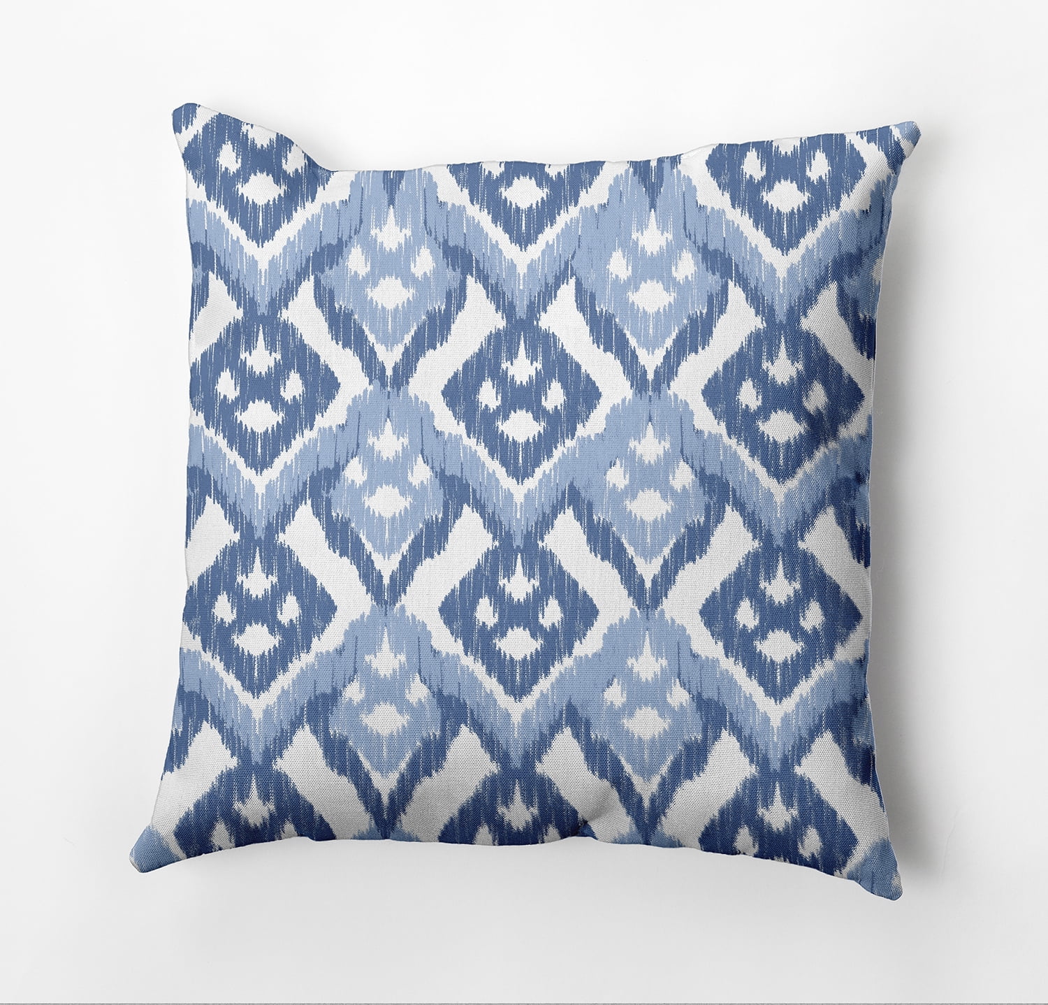 Simply Daisy 16" x 16" Hipster Geometric Outdoor Pillow, Blue