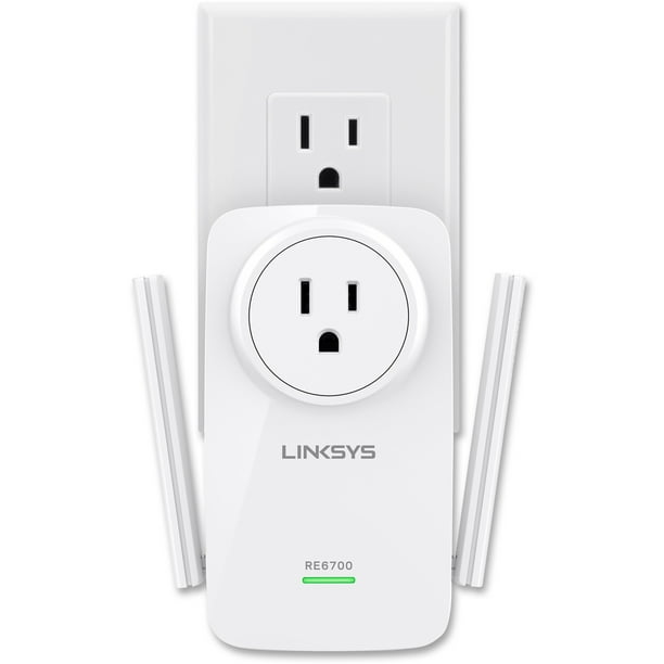 Linksys RE6700 DualBand WiFi Range Extender, White (AC1200) Walmart