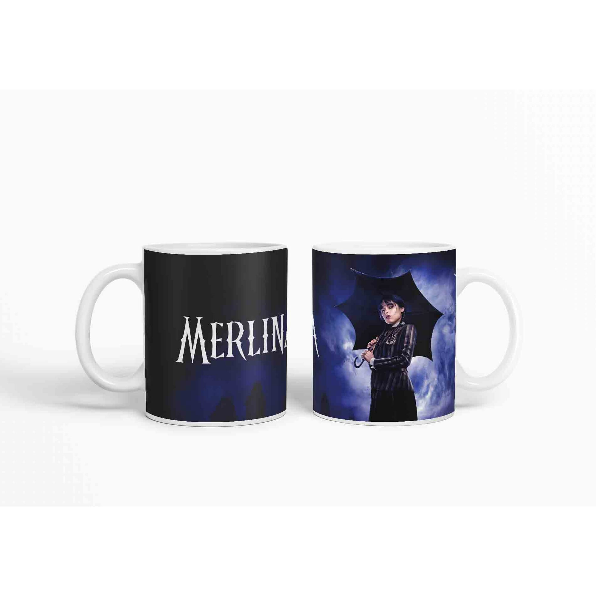 Taza Merlina Addams D10 (320Ml)