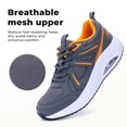 thumbnail image 5 of MAYKX Women's Plantar Fasciitis Relief Shoes - Arch Support, Orthotic Breathable Non-Slip Walking Tennis Sneakers, 5 of 7