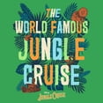 thumbnail image 2 of Junior's Jungle Cruise The World Famous Logo  Graphic Tee Kelly Green 2X Large, 2 of 3