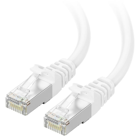 Cable Ethernet Matters Cat 6A, 10 Gbps, 75 pies, blanco