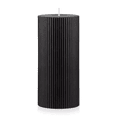 thumbnail image 1 of Bouclair Black Ribbed Candle, 1 of 2