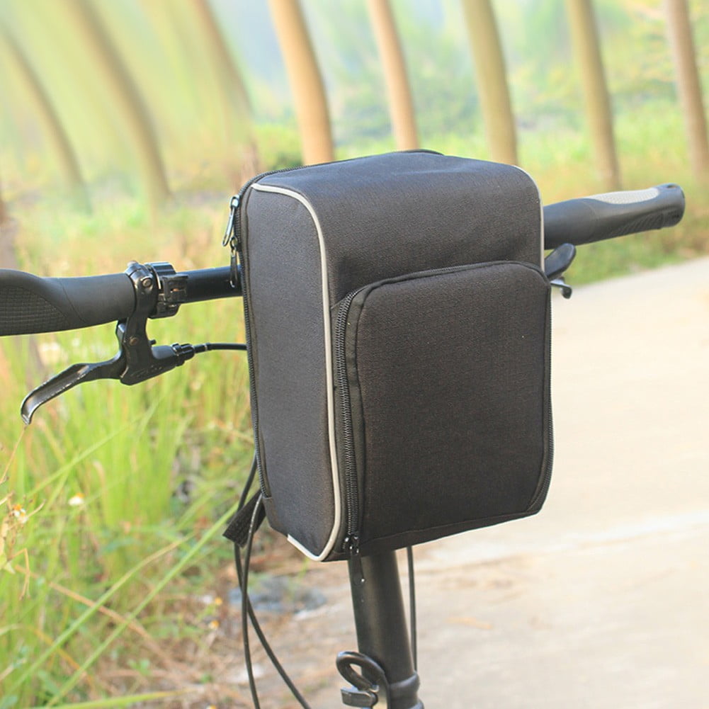Sacoche De Cadre Pour Vélo électrique - Tissu Oxford étanche, Rembourrée - Dimensions ~32x9x10,5 Cm - Pour Batterie Ou Contrôleur, Fixation Par Sangle
