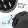 thumbnail image 5 of Semfri Adult Bike Helmet Skateboard Road Cycling Helmet Suitable Multi-Sport Scooter Skating Bicycle Large Size for Men Women Black, 5 of 9