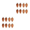 thumbnail image 2 of Redempat 8pcs Festive Christmas Decorations For Tree 8Pcs In 1 Pack ABS Plastic Pine Tree Hanging Pine Cone Decorations Bronze 2Set, 2 of 6