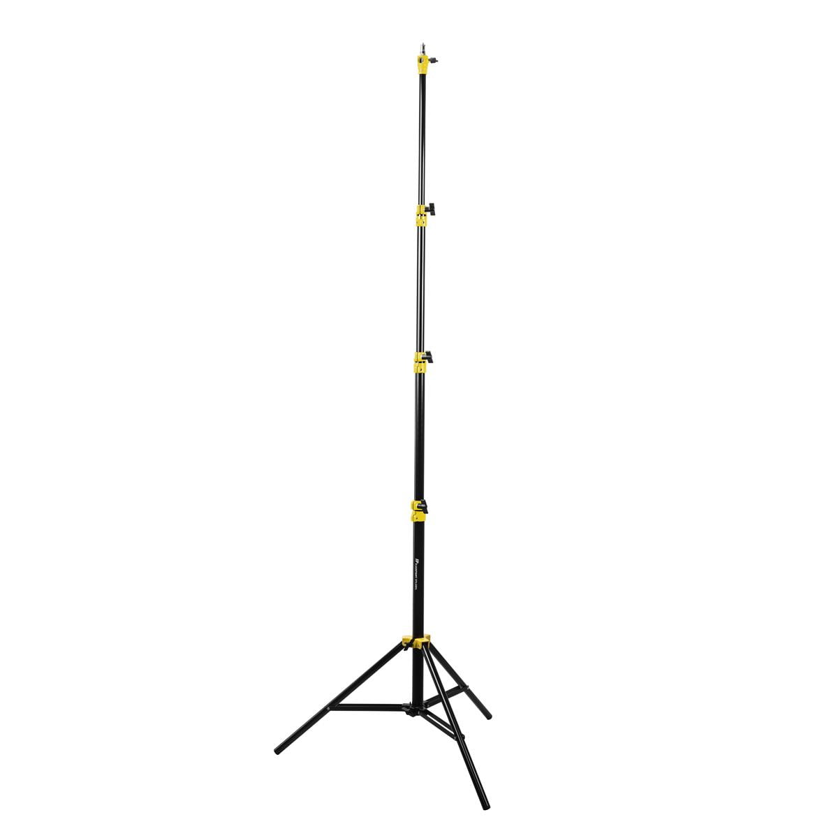 Flashpoint Flashpoint 9.5' Yellow Color Coded Pro Air Cushioned Heavy Duty Light Stand for Photography, this Portable Photography Light Stand Tripod is Lightweight and Durable, Perfect for Pro