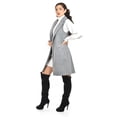 thumbnail image 2 of Chaleco con solapa Roman Fashion /Juvenil, 2953 (Gris) gris CH, 2 of 5