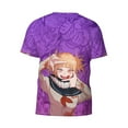 thumbnail image 6 of My Hero Academia Himiko Toga T-Shirt for Men Novelty 3D Pritneted Casual Short Sleeve Tees Shirt Summer Street T Shirt Top, 6 of 7