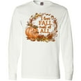 thumbnail image 3 of Inktastic I Love Fall Most of All Colorful Autumn Leaves Long Sleeve T-Shirt, 3 of 5
