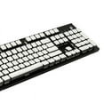 thumbnail image 3 of Keycaps Double PBT Pudding Keycap Set DIY for Cherry RGB Mechanical Keyboard - White Black, 3 of 6