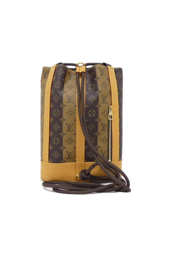 Pre-Owned Louis Vuitton Monogram Stripe (LV Squared) Randonne Messenger Shoulder Bag M45968