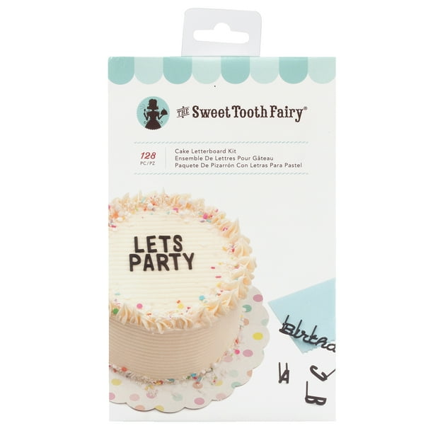 Ac Sweet Tooth Fairy Cake Letterboard Kit Black 128pc Walmart Com