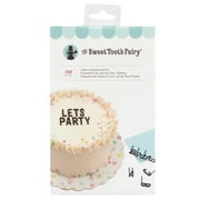 AC Sweet Tooth Fairy Cake Letterboard Kit, Black, 128pc